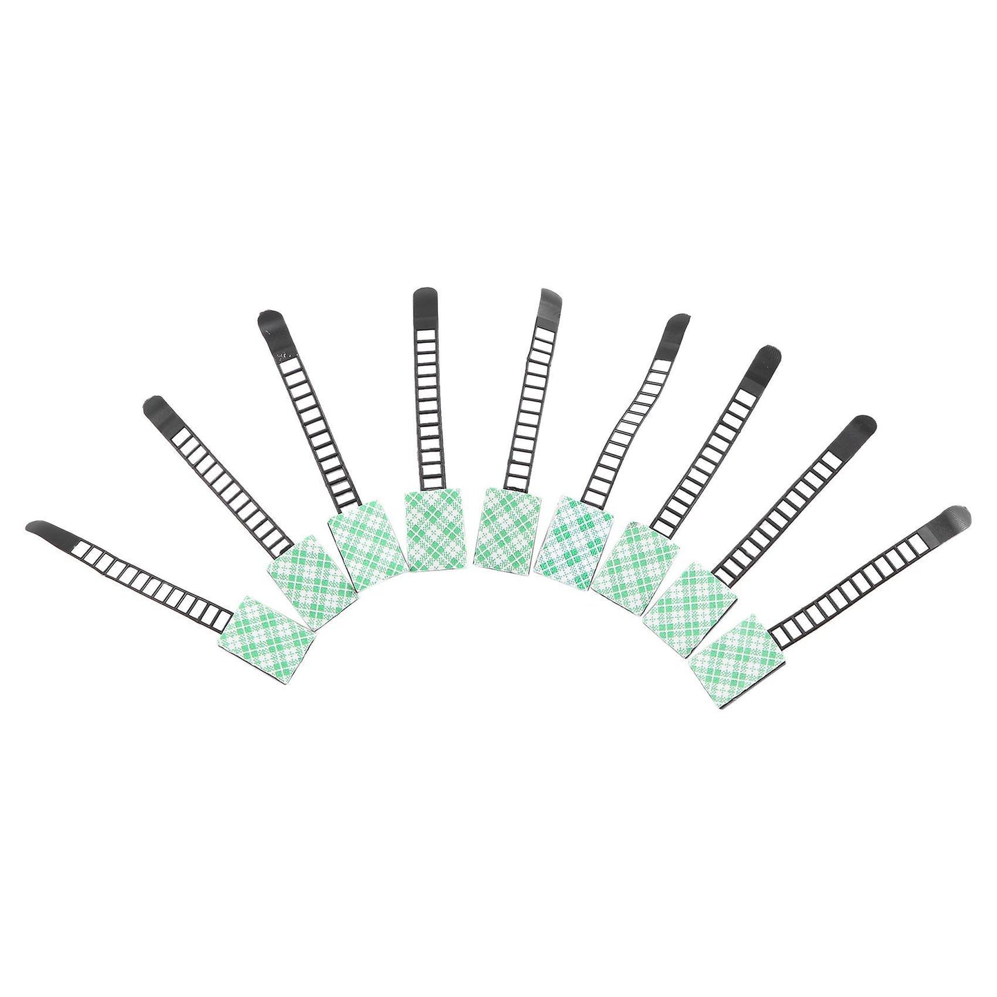 40x Verstellbare Kabelhalter Set , Mit Klebstoff Gesicherte Unterlage