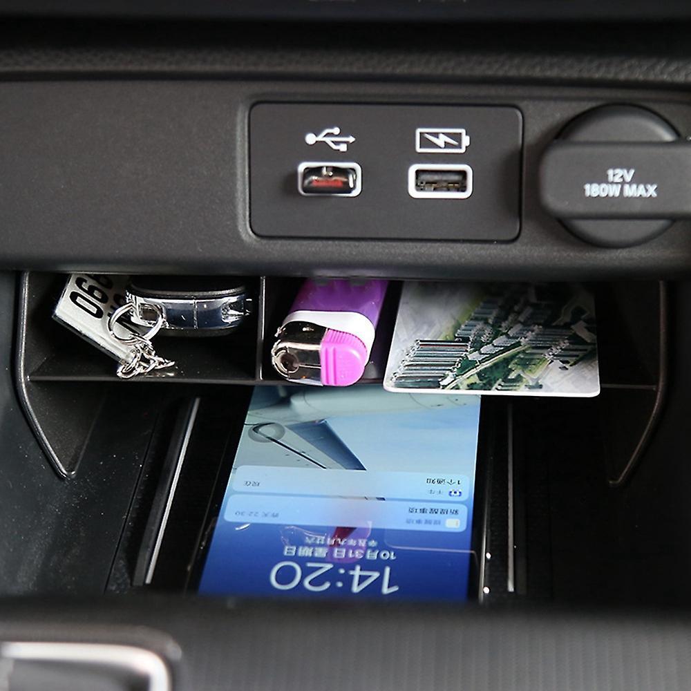 Car Armrest Box Storage Center Console Container Holder Box