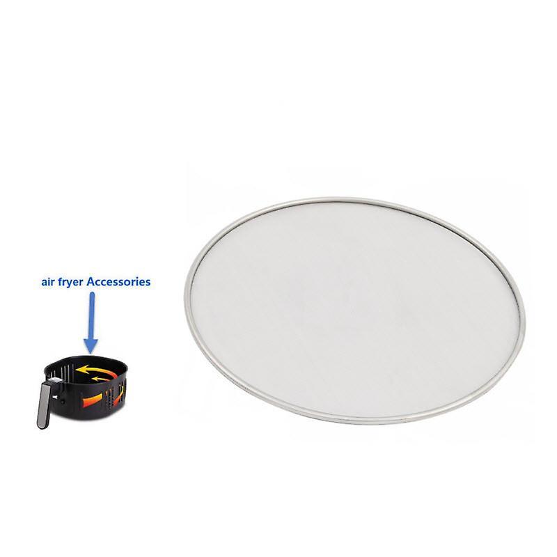 Air Fryer Accessories Stainless Steel Oil Splatter Screen 19cm
