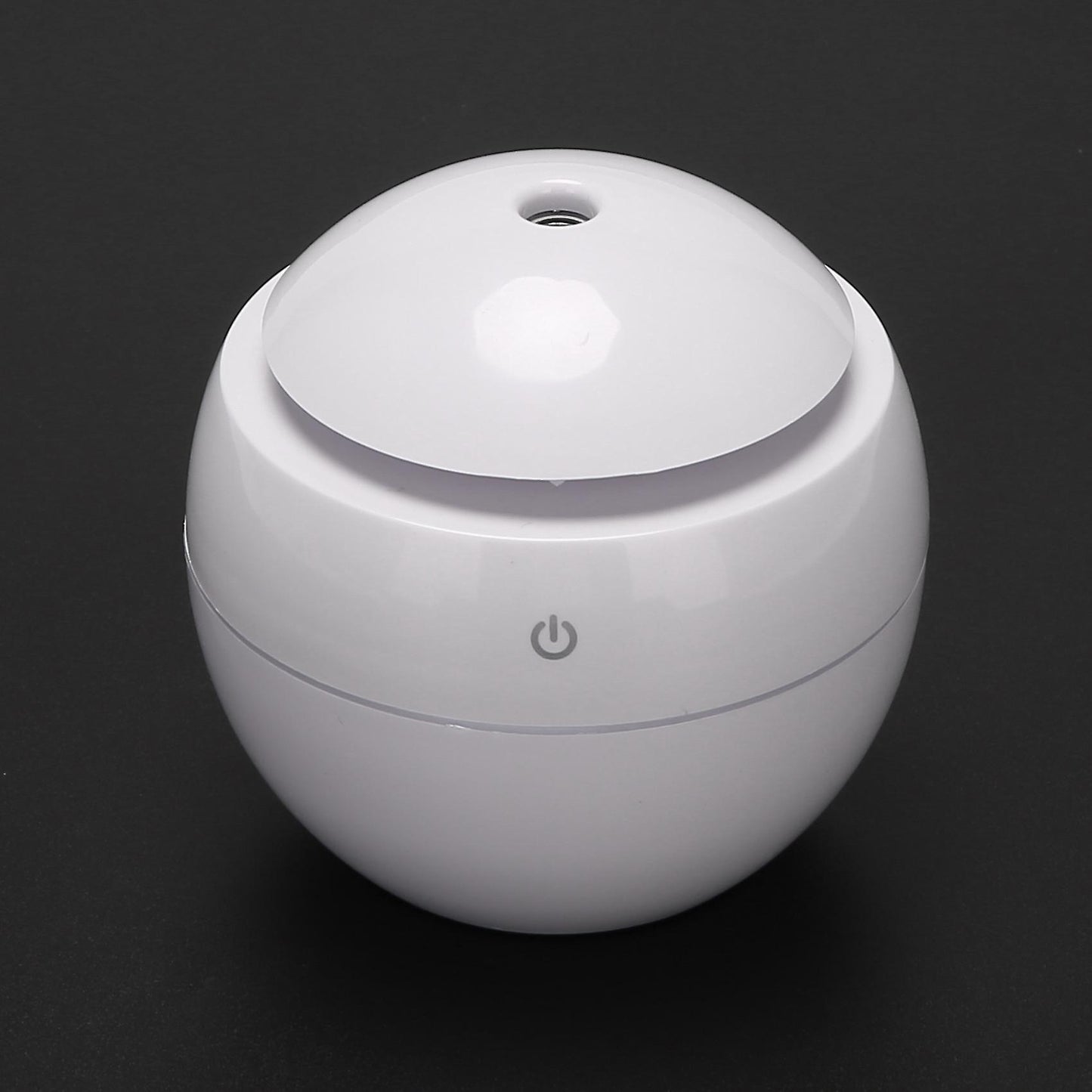Ultrasonic Atomizing Humidifier Air Purifier Led Night Light,white