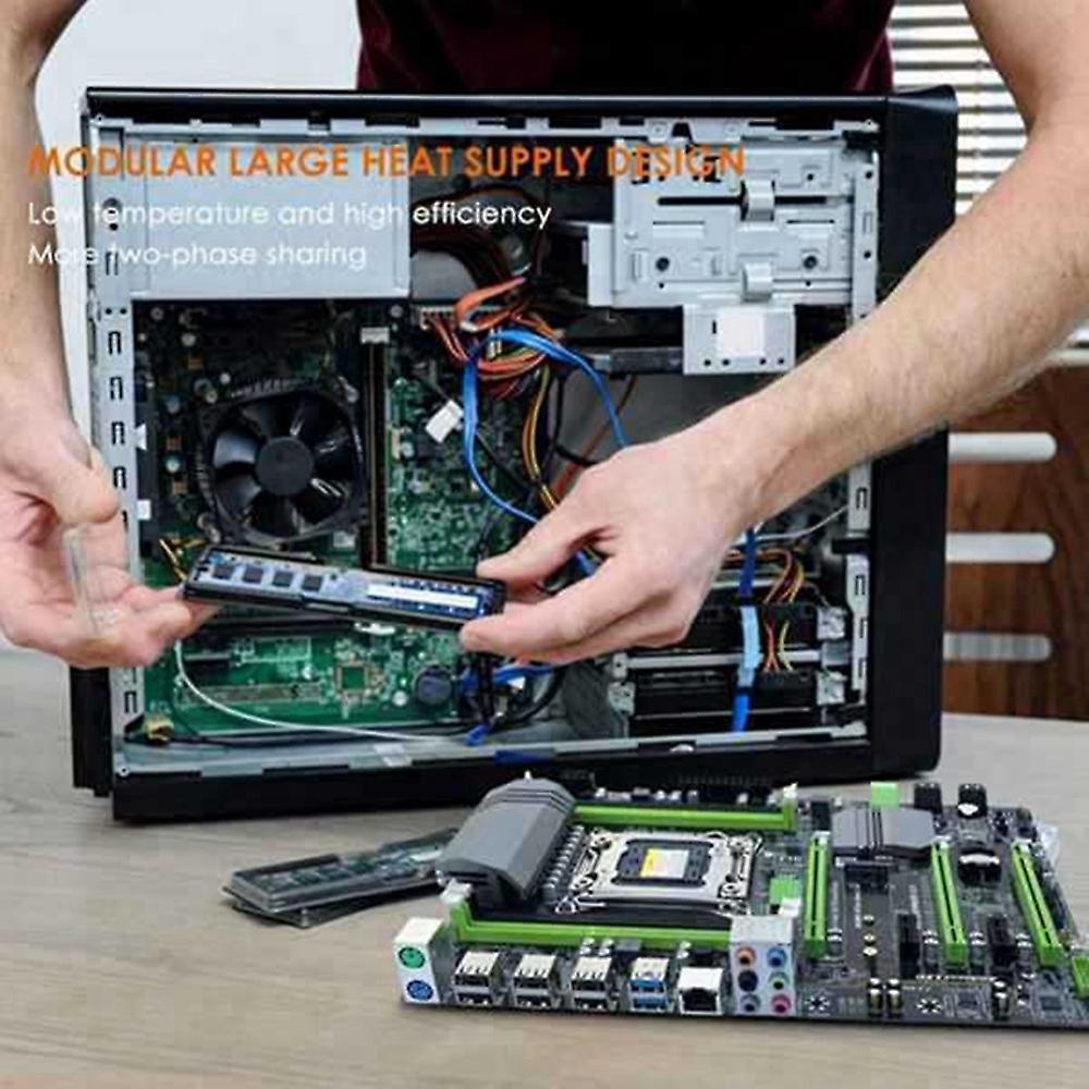 X79 Computer Motherboard Lga2011 Usb3.0 Sata3.0 with E5 2650 V2 Cpu