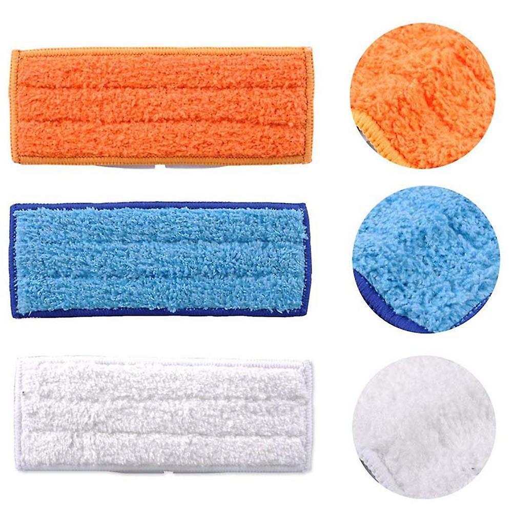 3 Pcs Washable Wet Mopping Pads Damp Pads Dry Pad Cloth