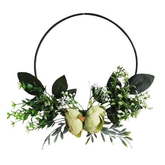 Wall Decoration Wreath Garland The Simulation Flower Vine Rattan-a