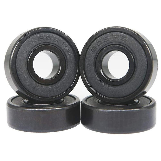 High-speed 608rs Hybrid Black Ceramic Bearings Skateboard Bearings