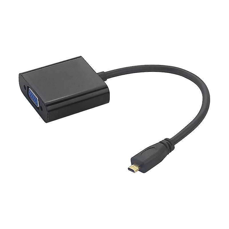 Micro-hdmi to Vga Adapter Cable with Usb Cable for Raspberry Pi 4