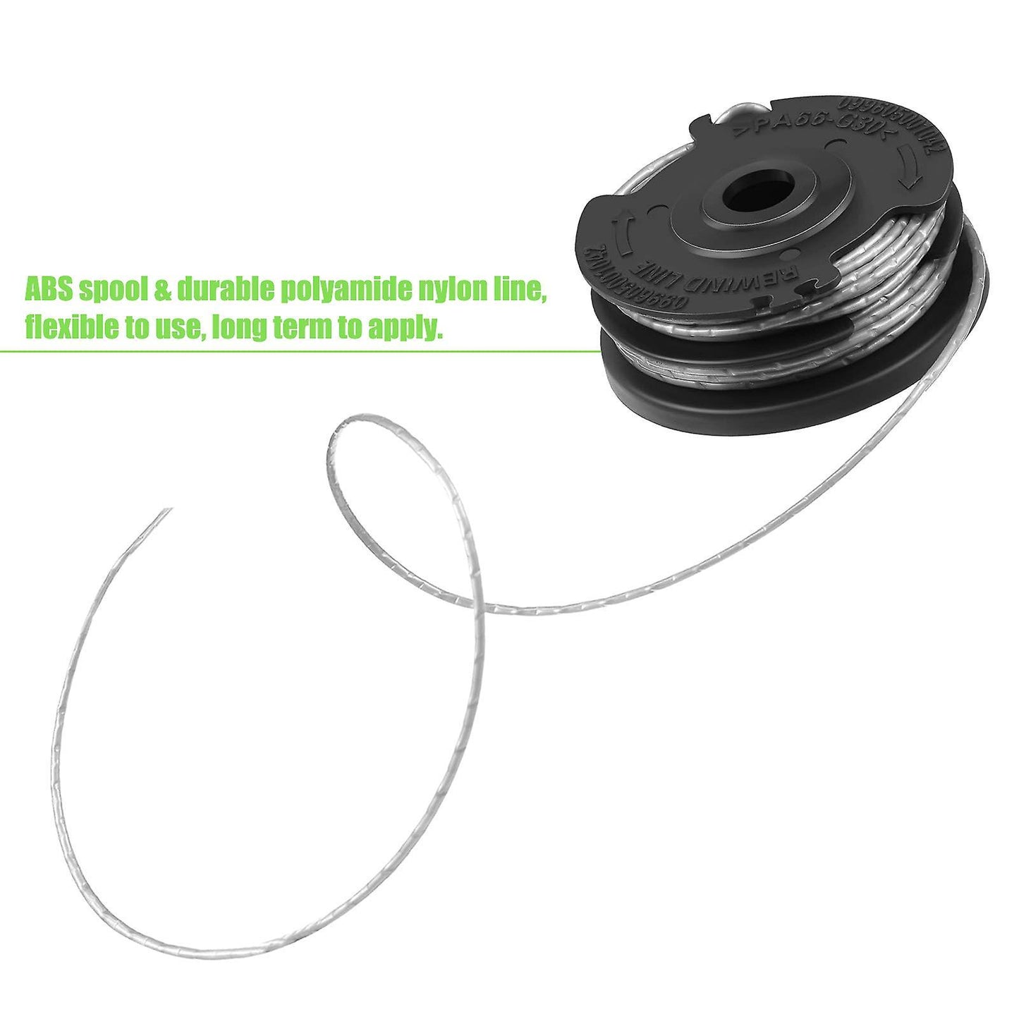 Weed Eater Trimmer Spool for Greenworks Models 2101602 and 2101602a