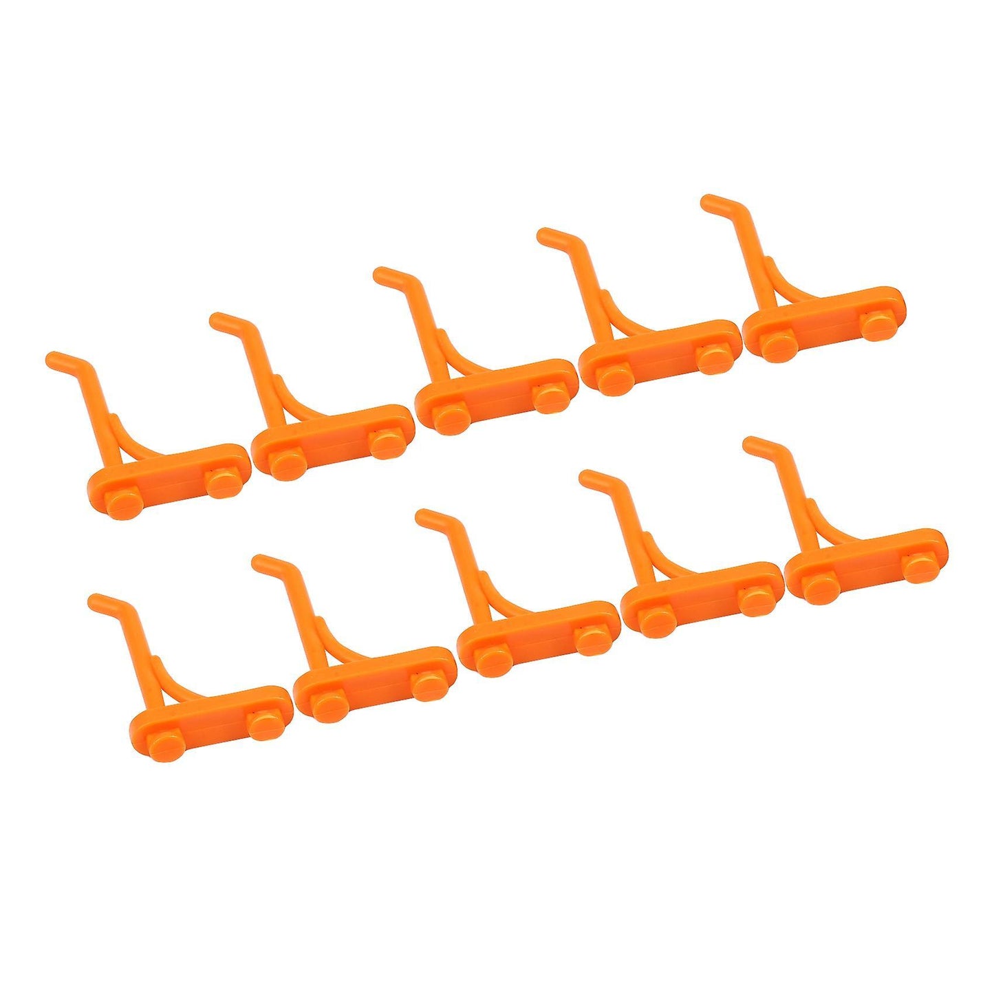 10 Pieces Wall-mounted Hardware Tools Hanging Plate Hole Plate Hook