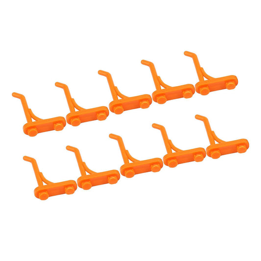 10 Pieces Wall-mounted Hardware Tools Hanging Plate Hole Plate Hook