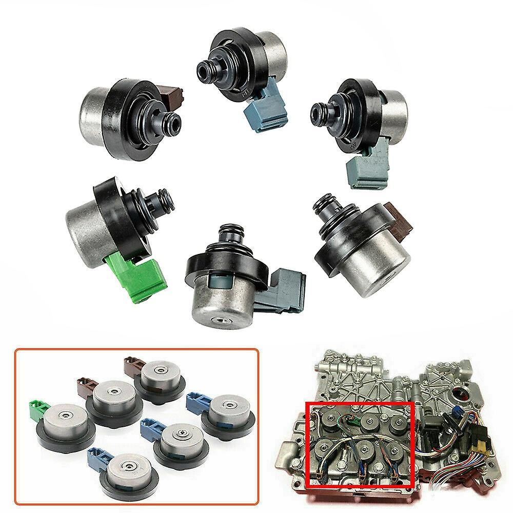 6pcs 4eat Transmission Solenoids Kit for Subaru Forester 2.5 Outback