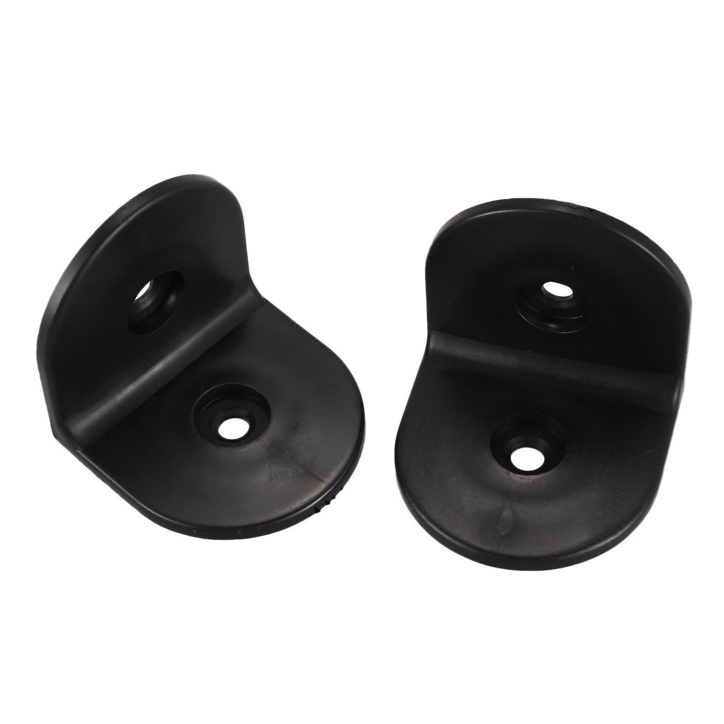50mmx50mm Plastic L Shaped Right Angle Corner Brace Brackets 8 Pcs
