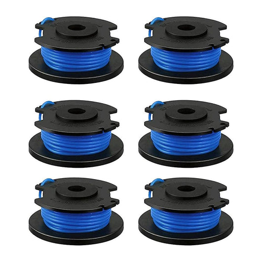 6 Pack Replacement Spools for Ryobi One+ Ac14rl3a Cordless Trimmers