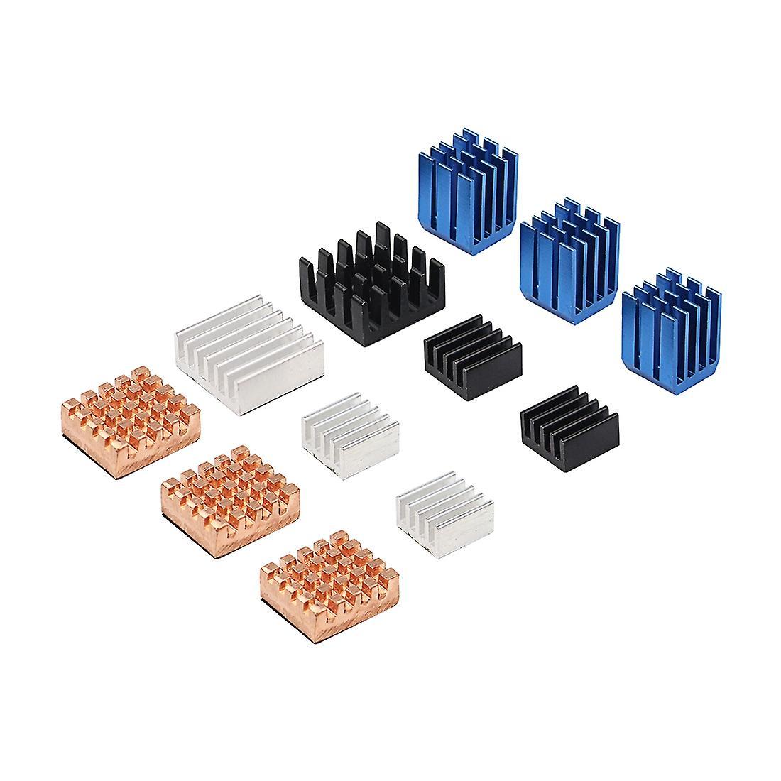 Heatsink Kit,with Adhesive,heat Sink for Raspberry Pi 3 Cooler -12pcs