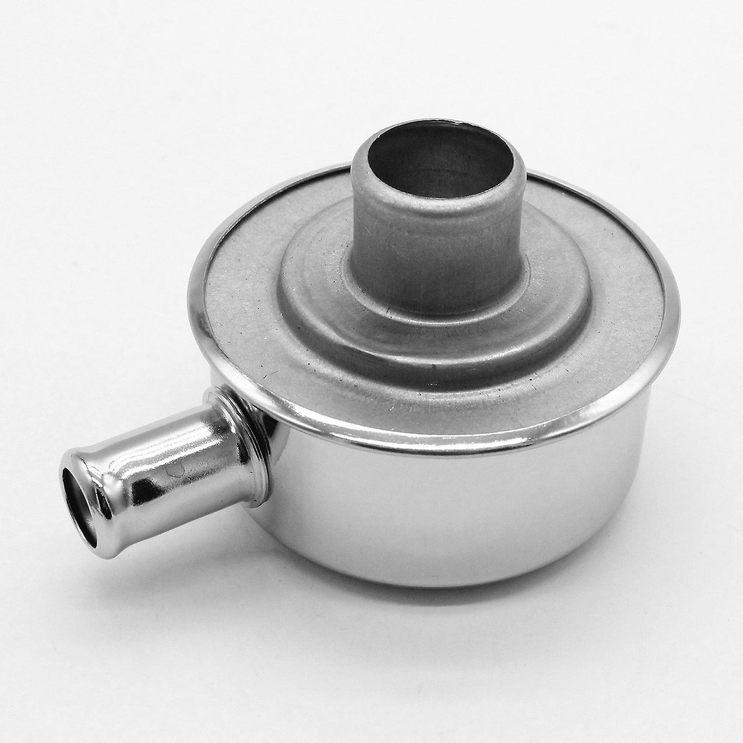 Round Valve Cover Breather Push In Style with Vent Tube Sbc Bbc Sbf