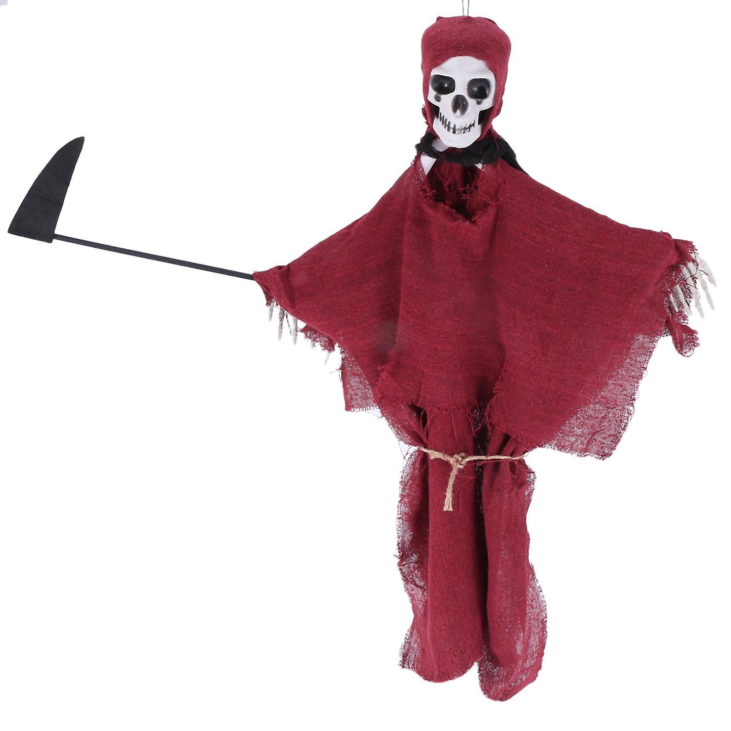 Halloween Hanging Ghost Scary Horror Red Skull and Sickle Grim Reaper
