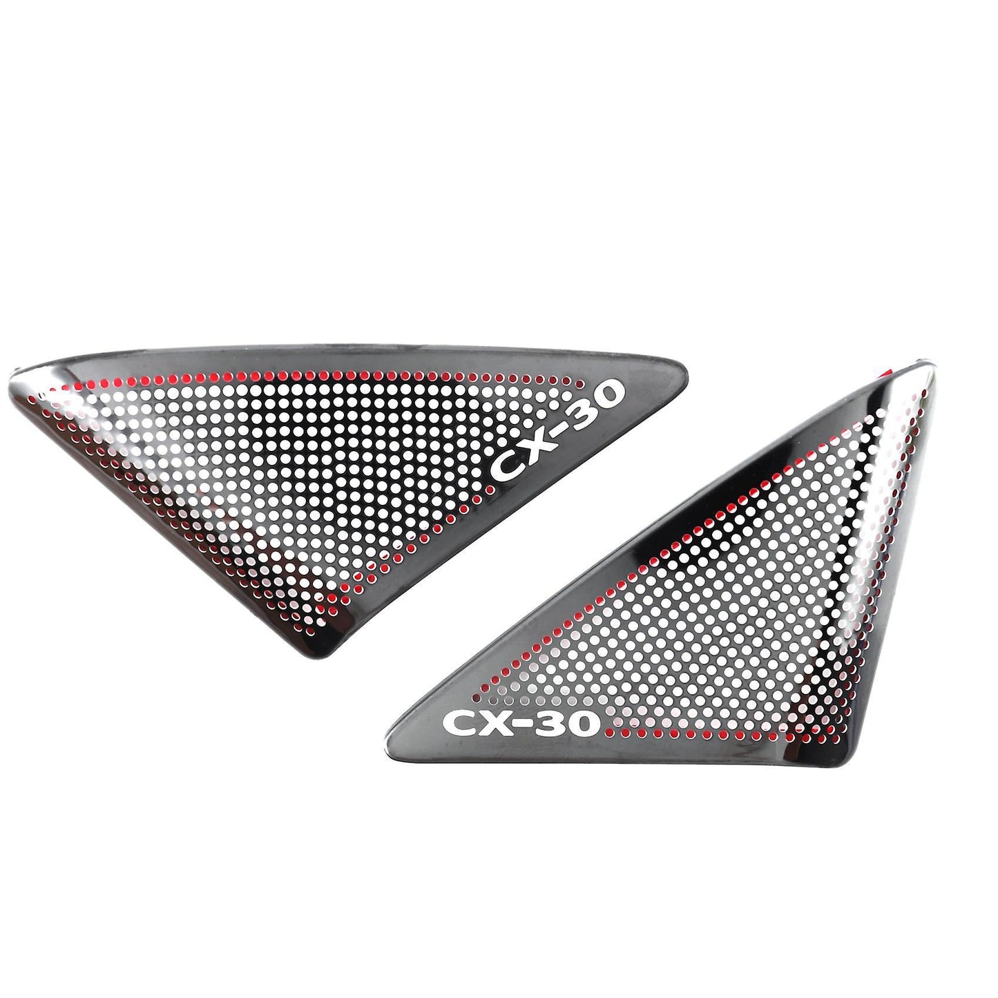 Car Front Column Speaker Cover A-pillar Sticker for Cx-30 2020 2021