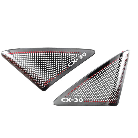 Car Front Column Speaker Cover A-pillar Sticker for Cx-30 2020 2021