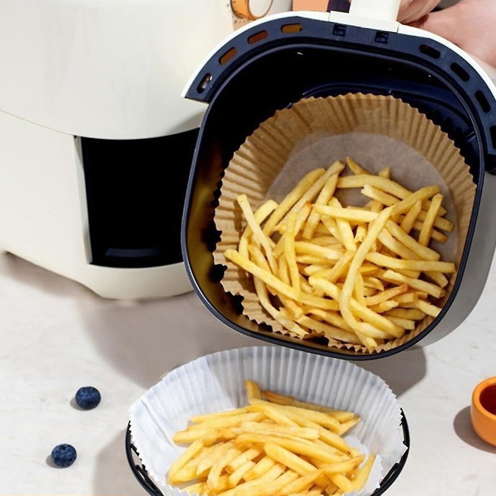 Air Fryer Disposable Paper Lined Non-stick Mat Steamer Round Baking