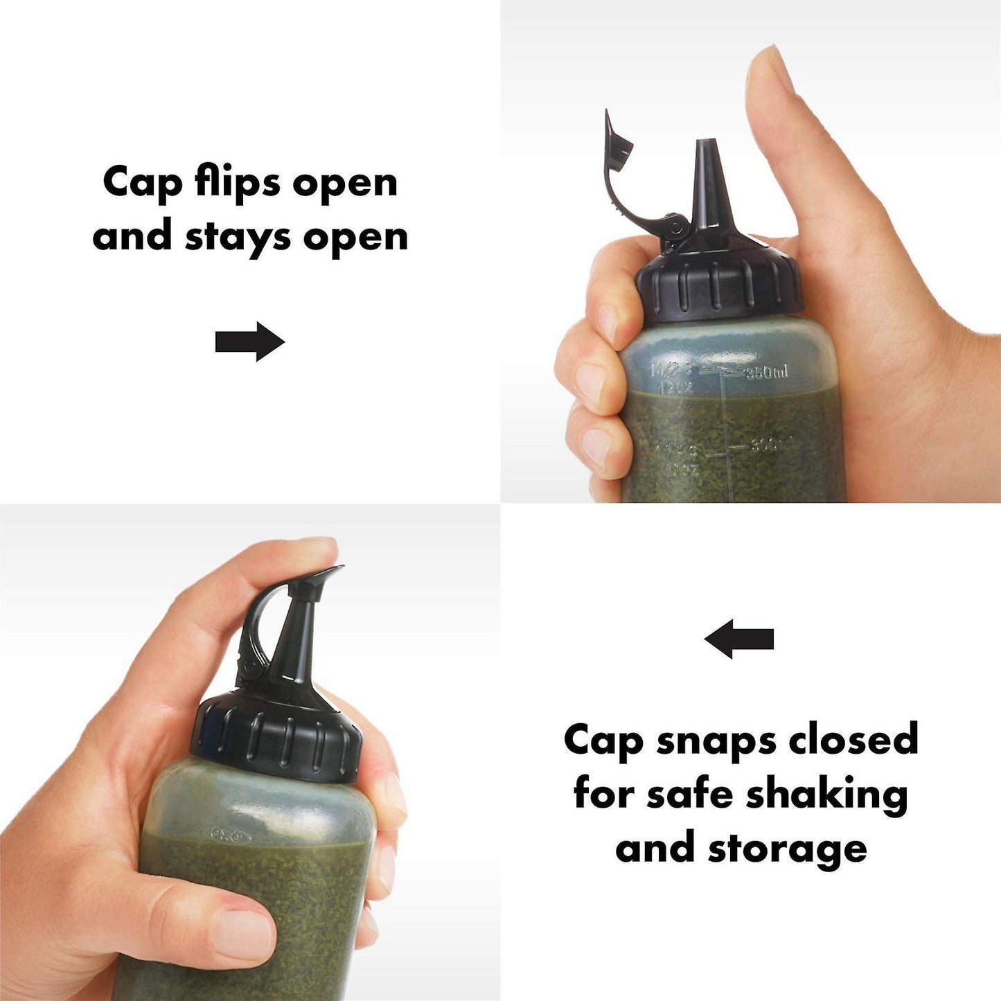 Pack Of 3, Ketchup Squeeze Squirt Bottle for Sauce,bbq,dressing,small
