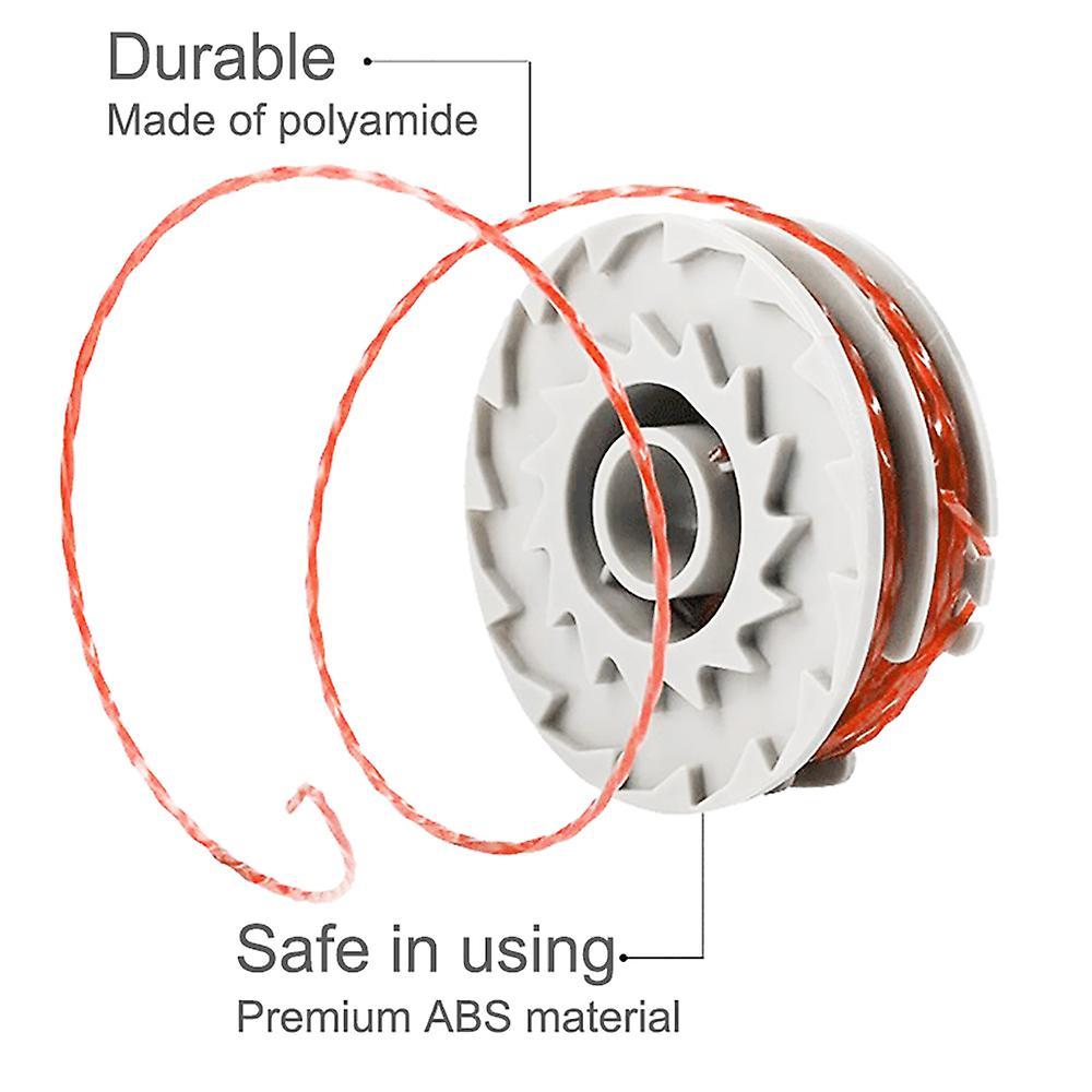 4pack Fly021 String Trimmer Spool Line for Flymo Cordless Trimmers