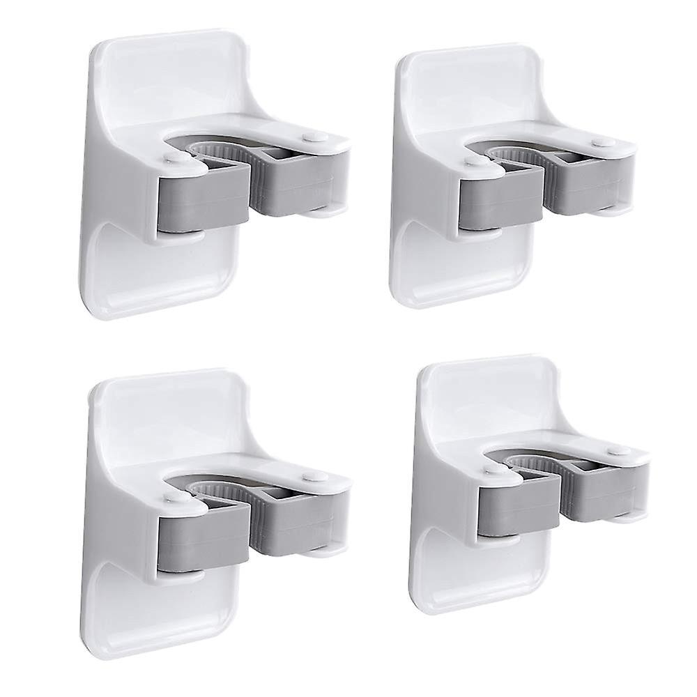 Broom Holder,for Home, Kitchen, Garden, Garage Storage Systems, 4 Pcs