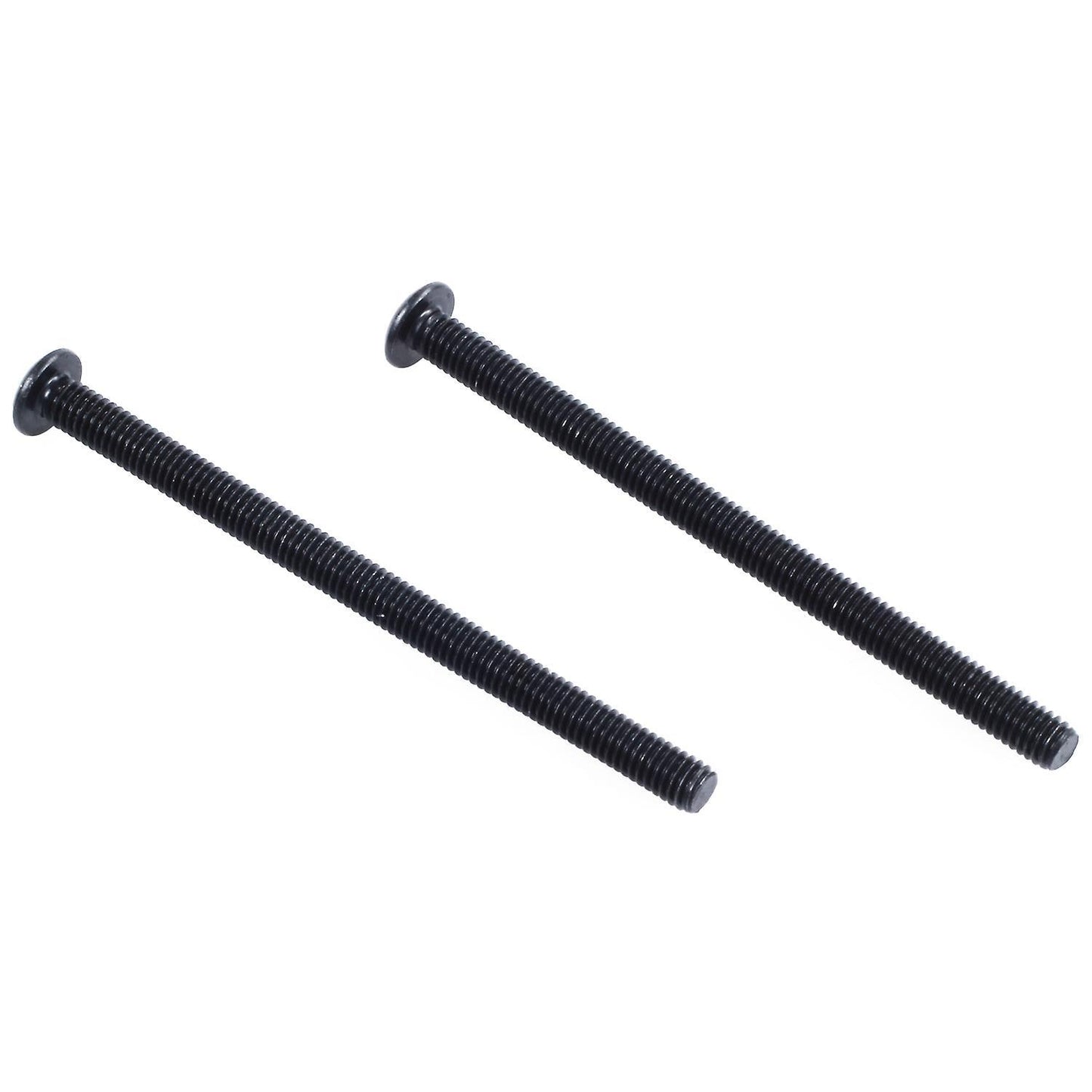 M3 X 45mm Alloy Steel Hex Socket Button Head Screws Black 20 Pcs