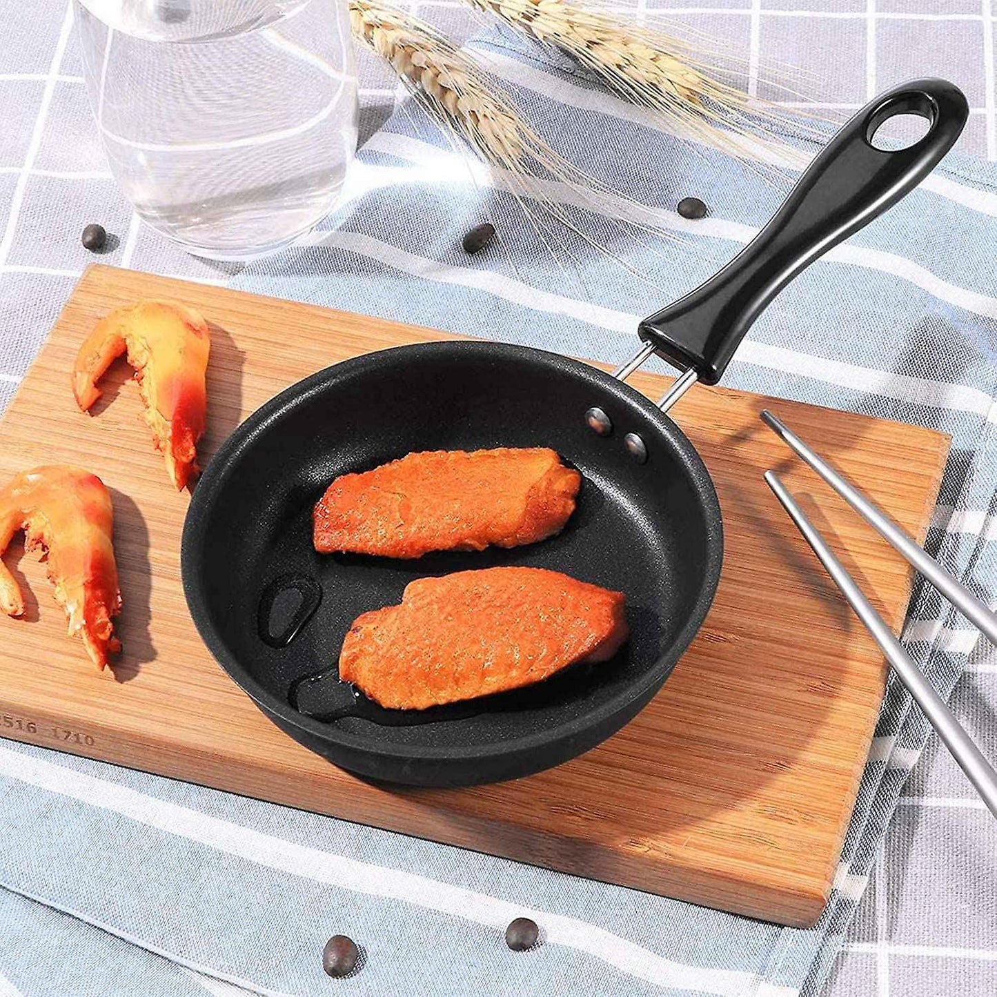 Mini Frying Pan for Roasting Mini Egg Pan Frying Pan 12cm for Cooking