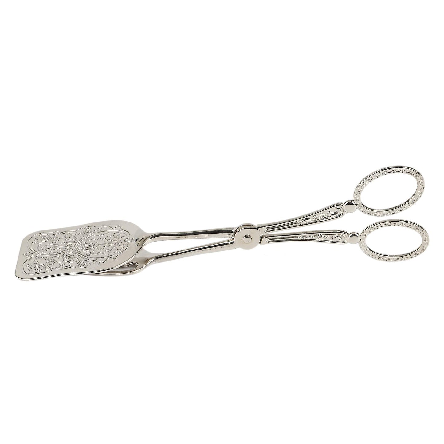 Snacks Salad Bread Pastry Baking Fruit Salad Cake Clips,square Silver