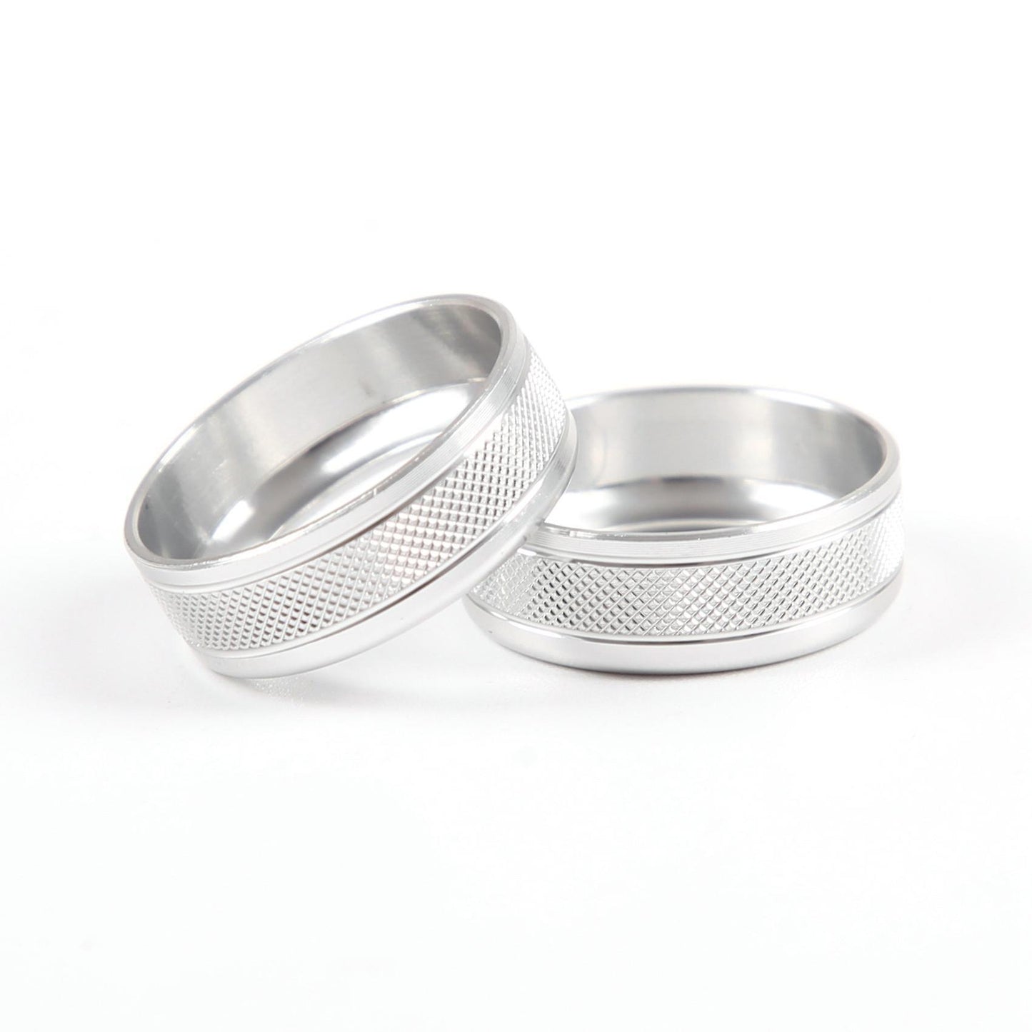 For Toyota 86 Subaru Brz Car Volume Media Knob Aluminum Alloy Silver
