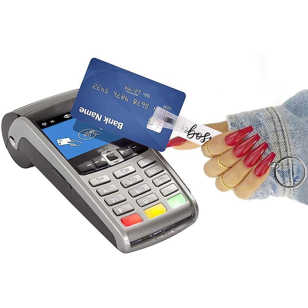 Atm Card Extractor Acrylic for Long Nail Card Extractor Keychain