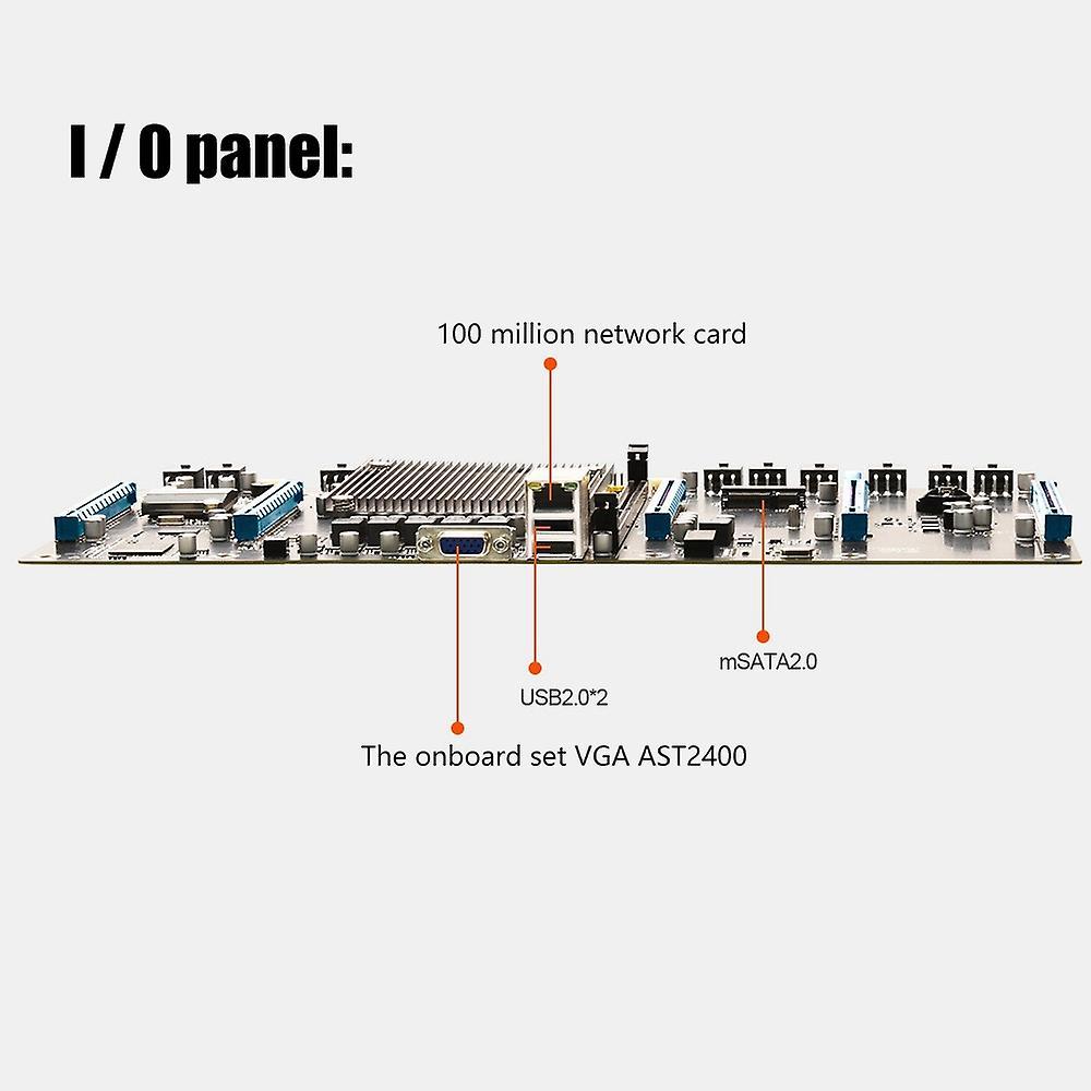 Eth79-x5 Mining Motherboard Lga 2011 with Ecc Ddr3 4g for Miner