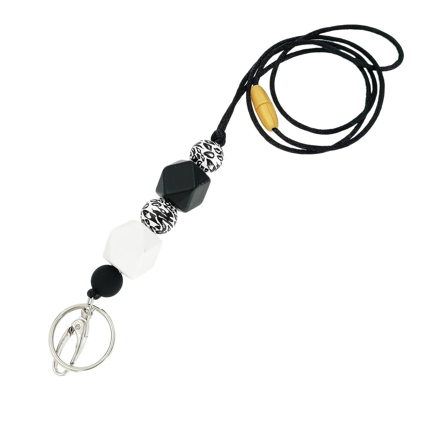 Badge Lanyard Separated Id Key Lanyard for Teachers Nurses Staff-a