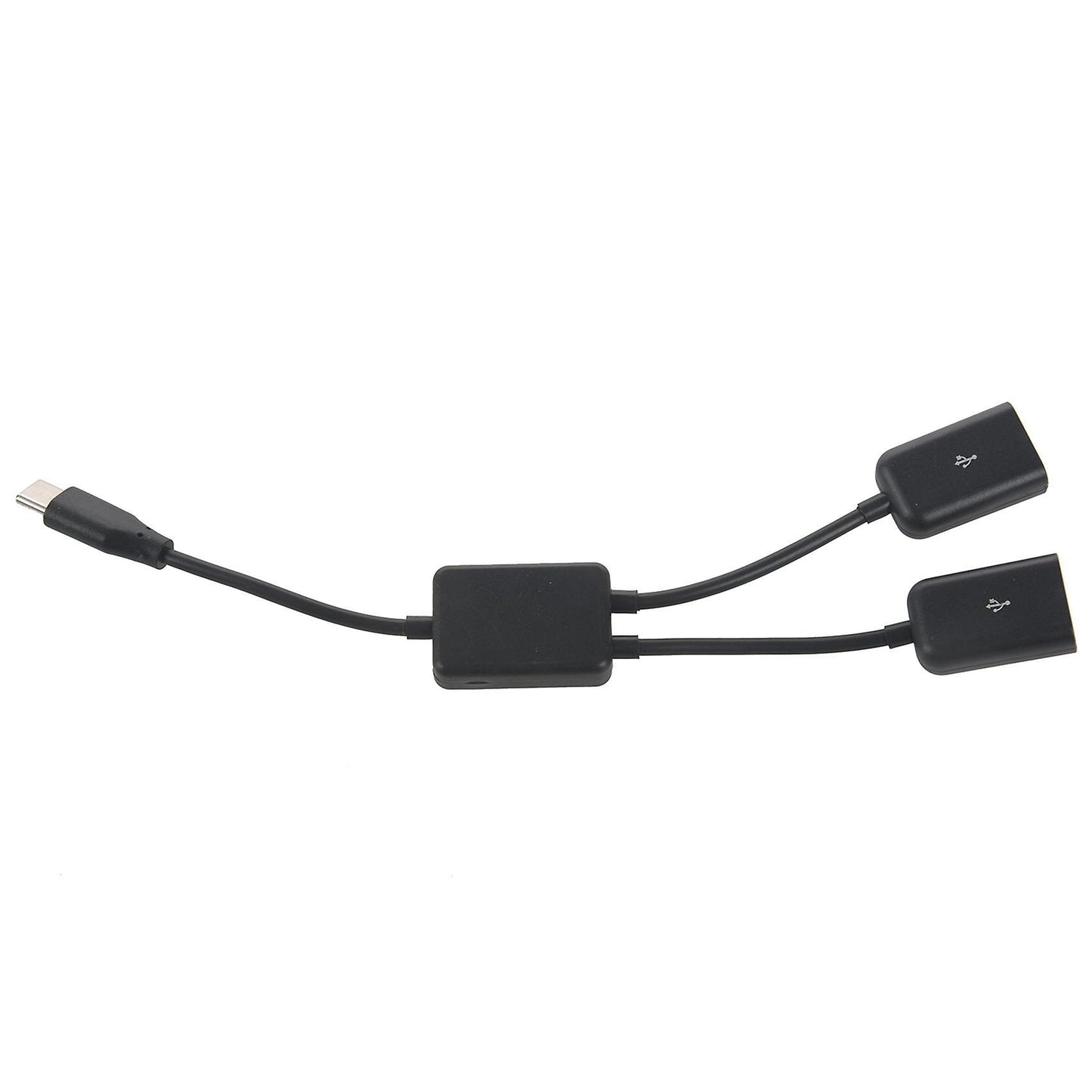 2x Type C Otg Usb 3.1 2.0 Female Charge 2 Port Hub Cable Y Splitter