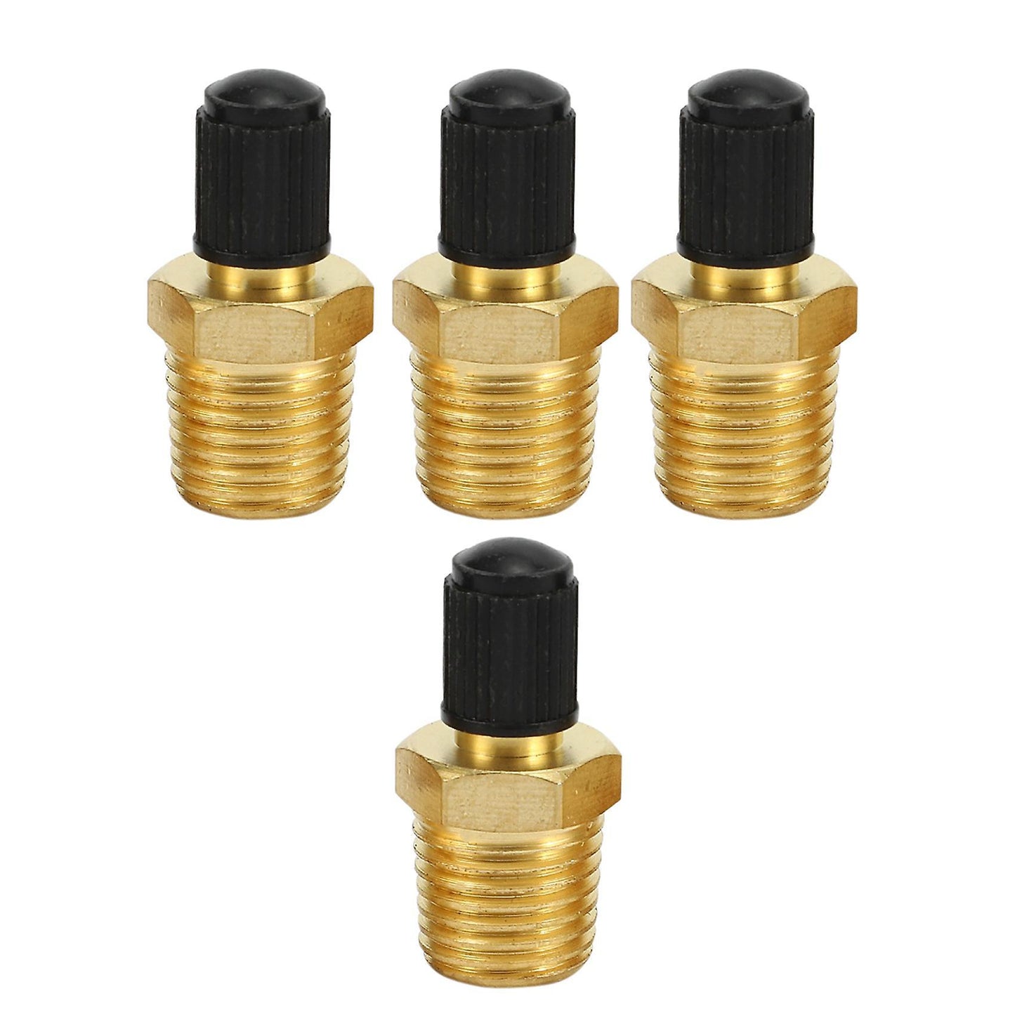 4pcs 1/4inch Npt Mpt Solid Tank Fill Valve for Car Repair Accessories