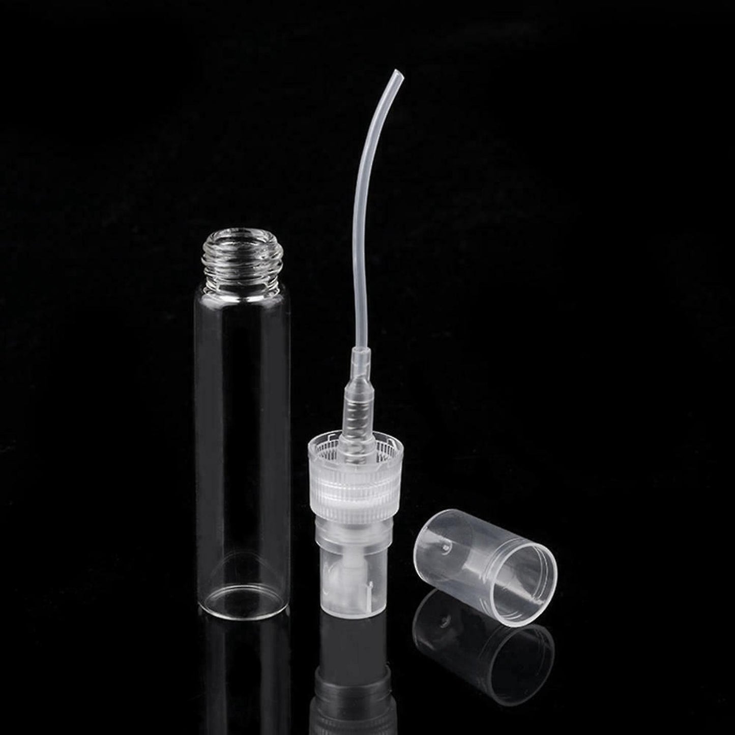 10pcs Mini Portable Glass Perfume Bottle Travel Size (2ml)