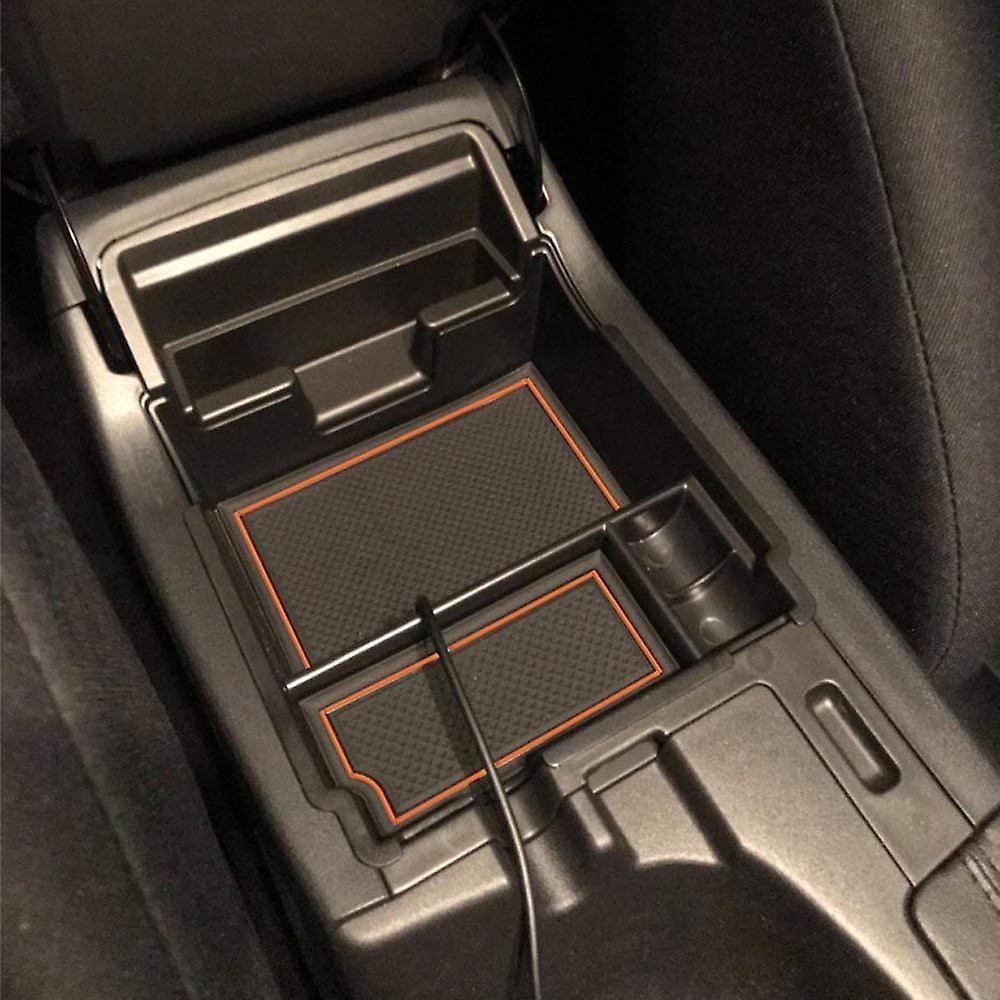 Center Console Organizer Tray for Subaru Crosstrek Impreza, Orange