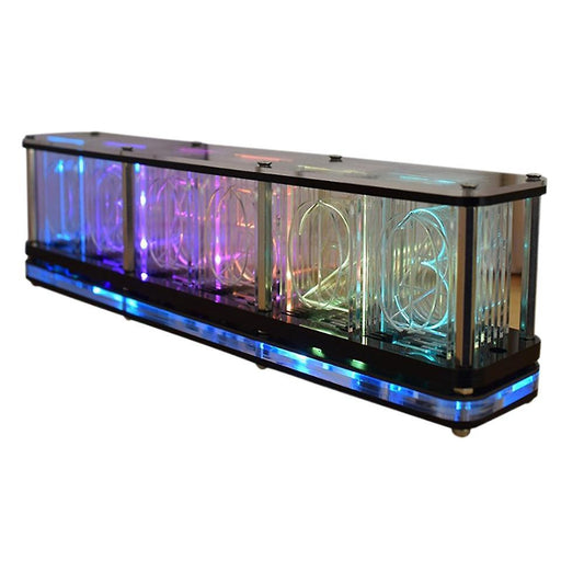 Nixie Tube Clock Digital Led Alarm Clock Kit Large Font 6-digit