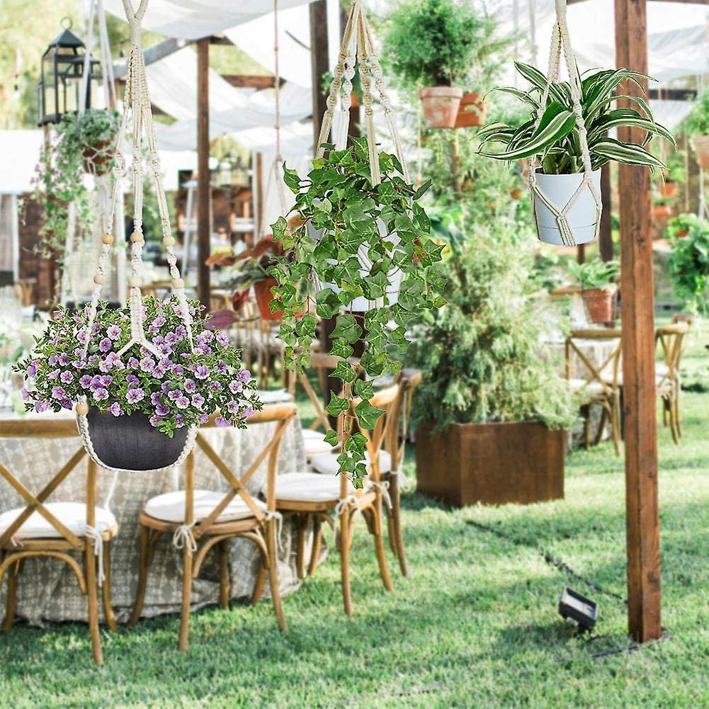 Rope Hanging Planter Hanging Plant Holders Flower Pot Hanger