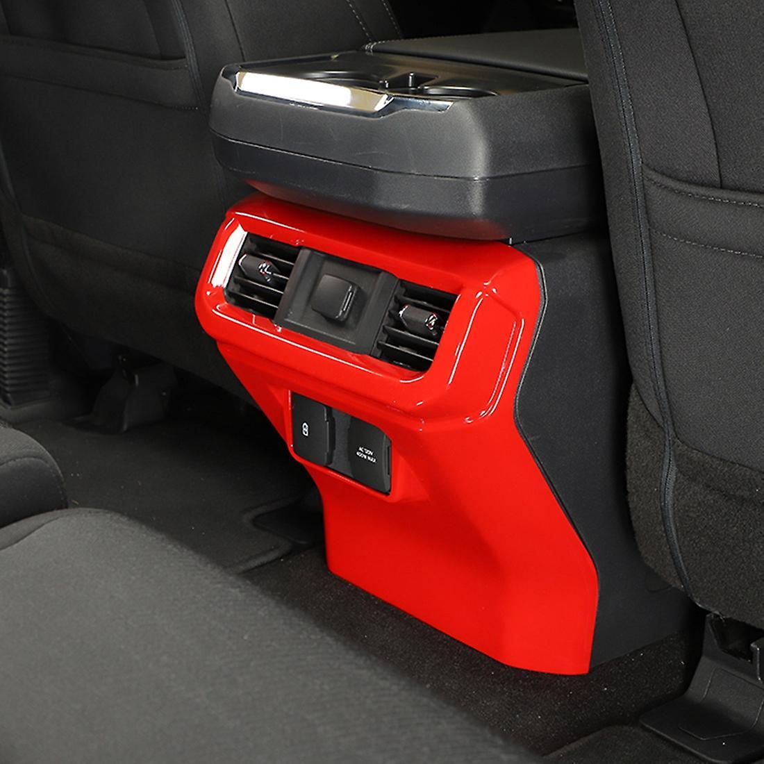Rear Air Conditioner Vent Panel for F150 2021 2022,abs Red