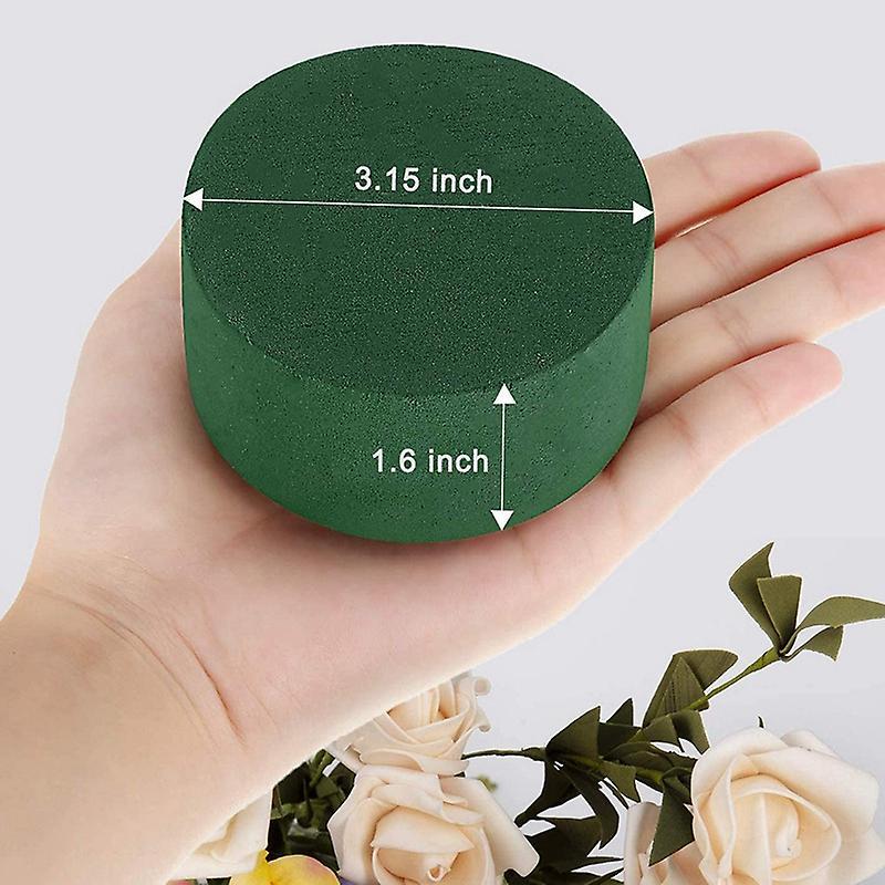 Floral Foam 12 Pcs Dry &wet Flower Foam Round Florist Styrofoam