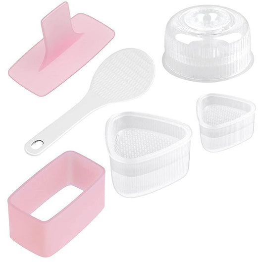 Sushi Maker Molds Onigiri Mold Rice Paddle Sushi Making Mold for Home