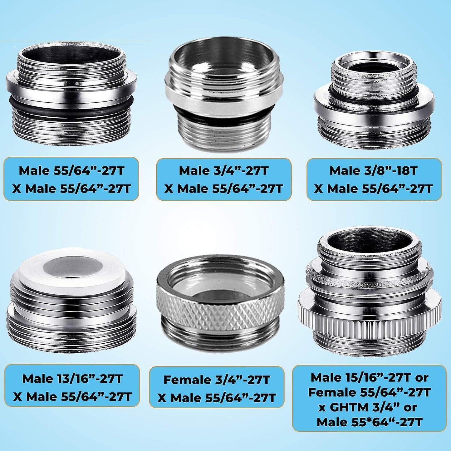 Faucet Adapter Kit-diverter Adapter for Sink - Garden Hose Adapter
