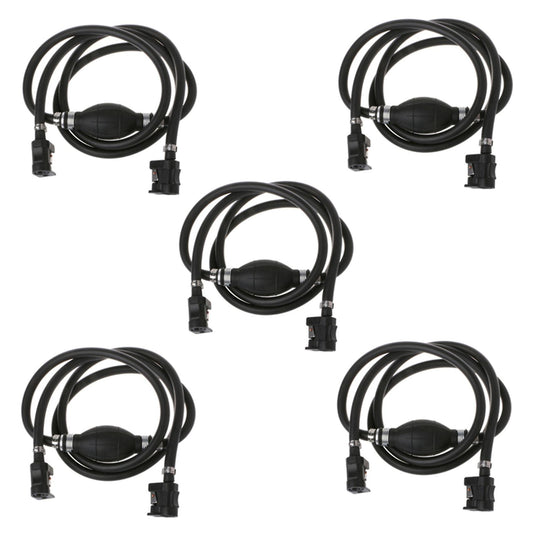 Fuel Line Hose Outboard Boat Engine Petrol Tank Connectors Kit