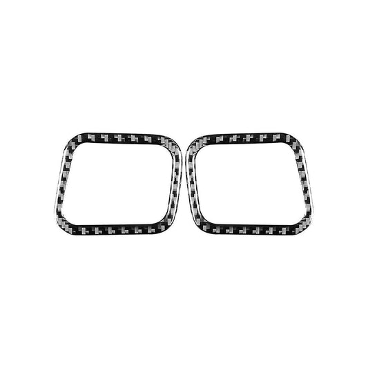 For Toyota Highlander 15-21 Carbon Fiber Air Vent Outlet Frame Cover