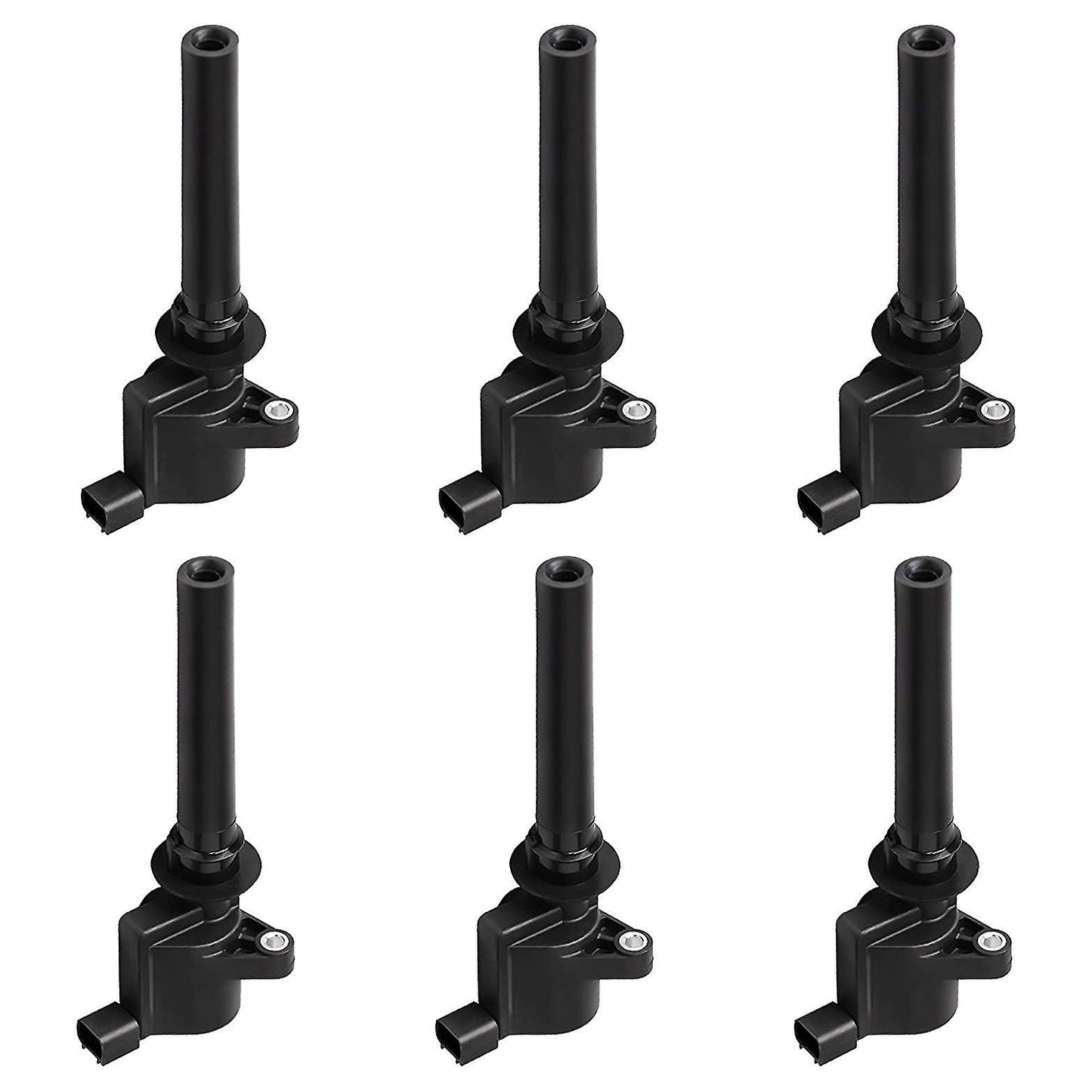 6pcs Ignition Coil Set for 2005 Ford Taurus V6 3.0l Vin S (dohc 24v)