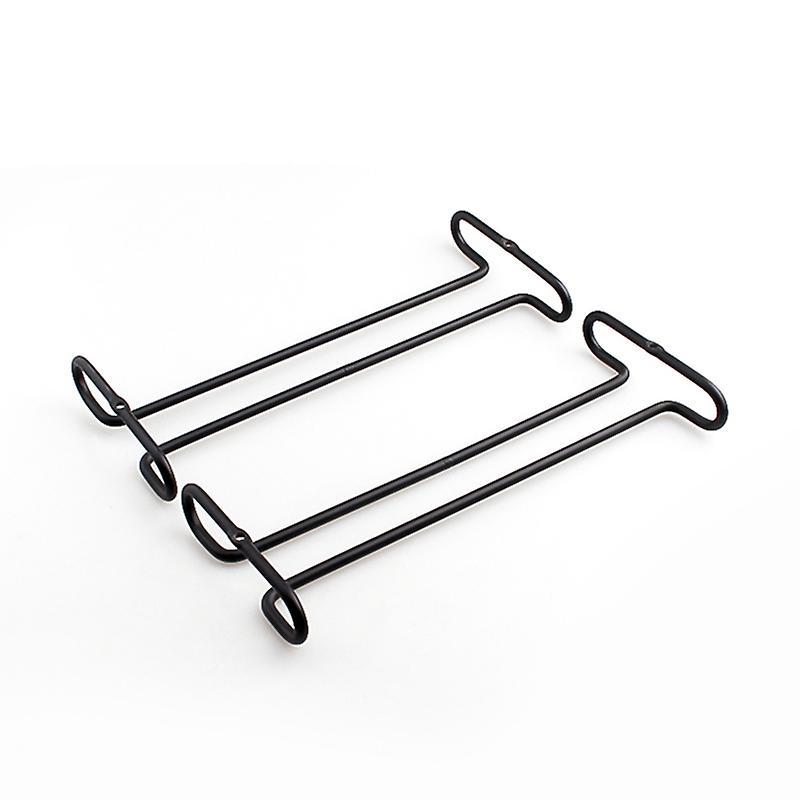 2pcs Home Simple Wine Glass Rack Inverted Tall Cup Holder A