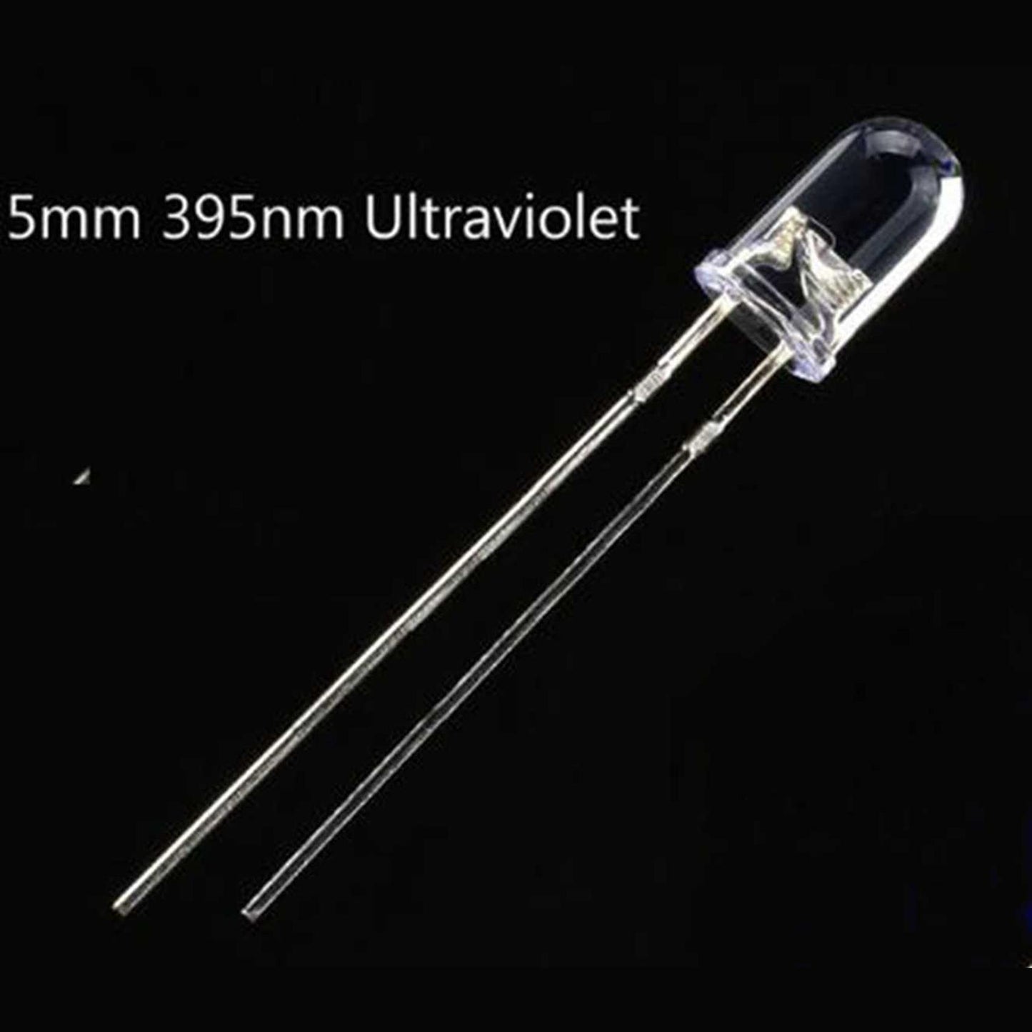 100pcs 5mm Round Purple Uv Led Diode Super Bright Purple Color