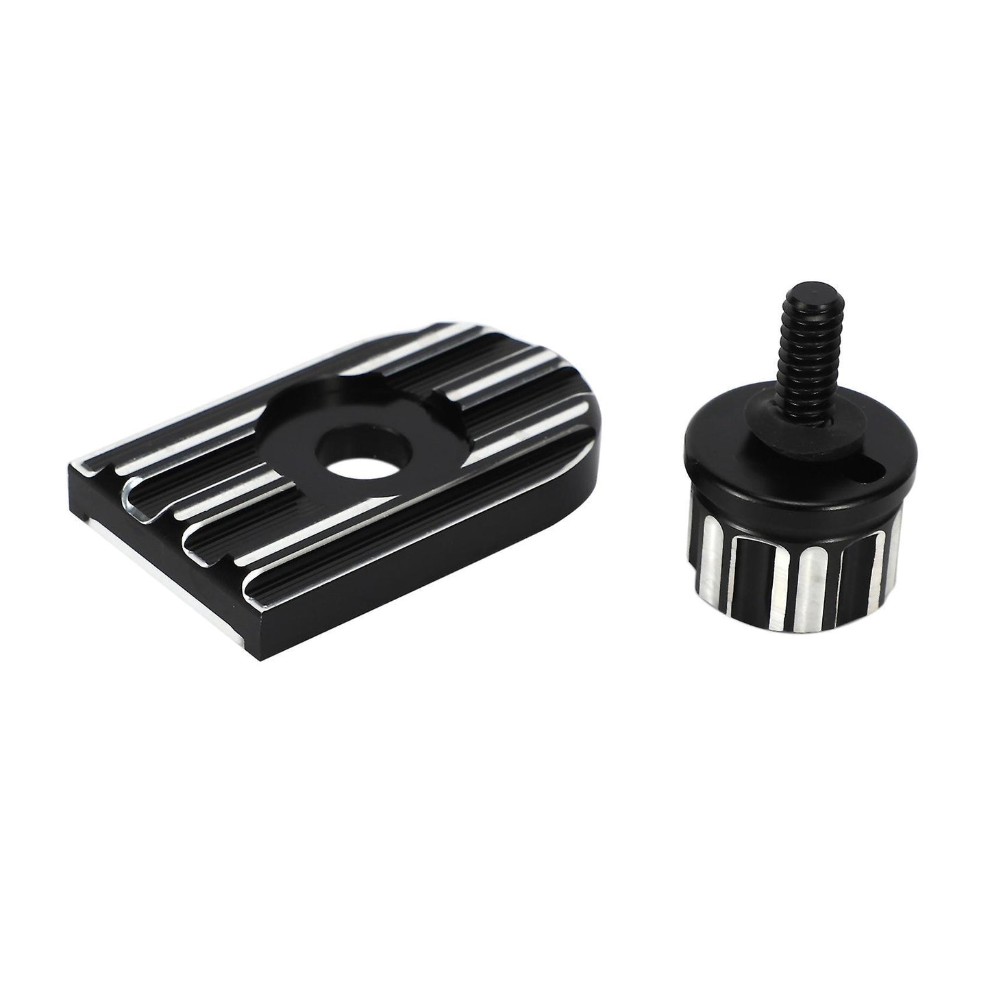 Seat Bolt Tab Screw Mount Knob Cover for Sportster Dyna