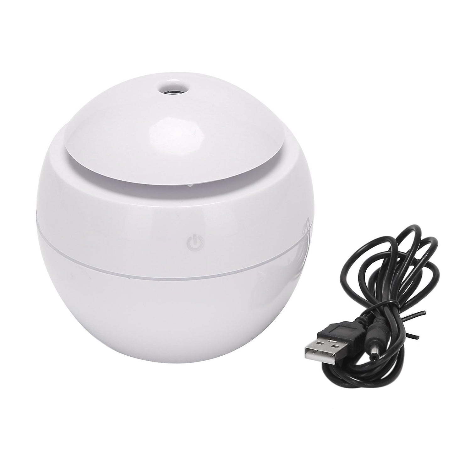 Ultrasonic Atomizing Humidifier Air Purifier Led Night Light,white