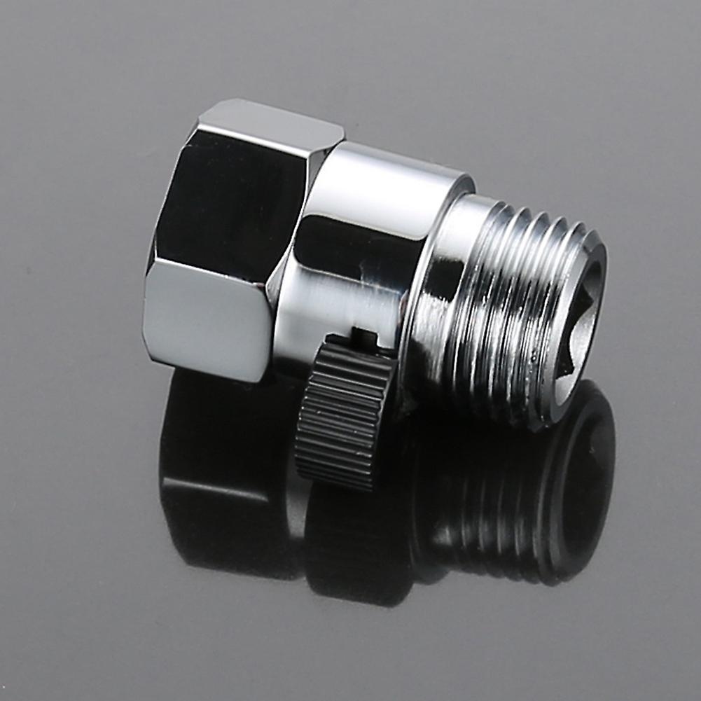 Shower Water Flow Control Straight-through Shut-off Angle Valve Blue