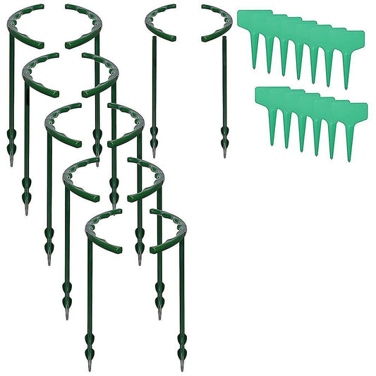 Pack Of 12 Plant Support Stake Garden Flower Support